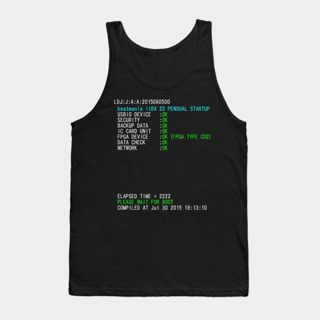 IIDX STARTUP 2nd edition Tank Top by CommonSans